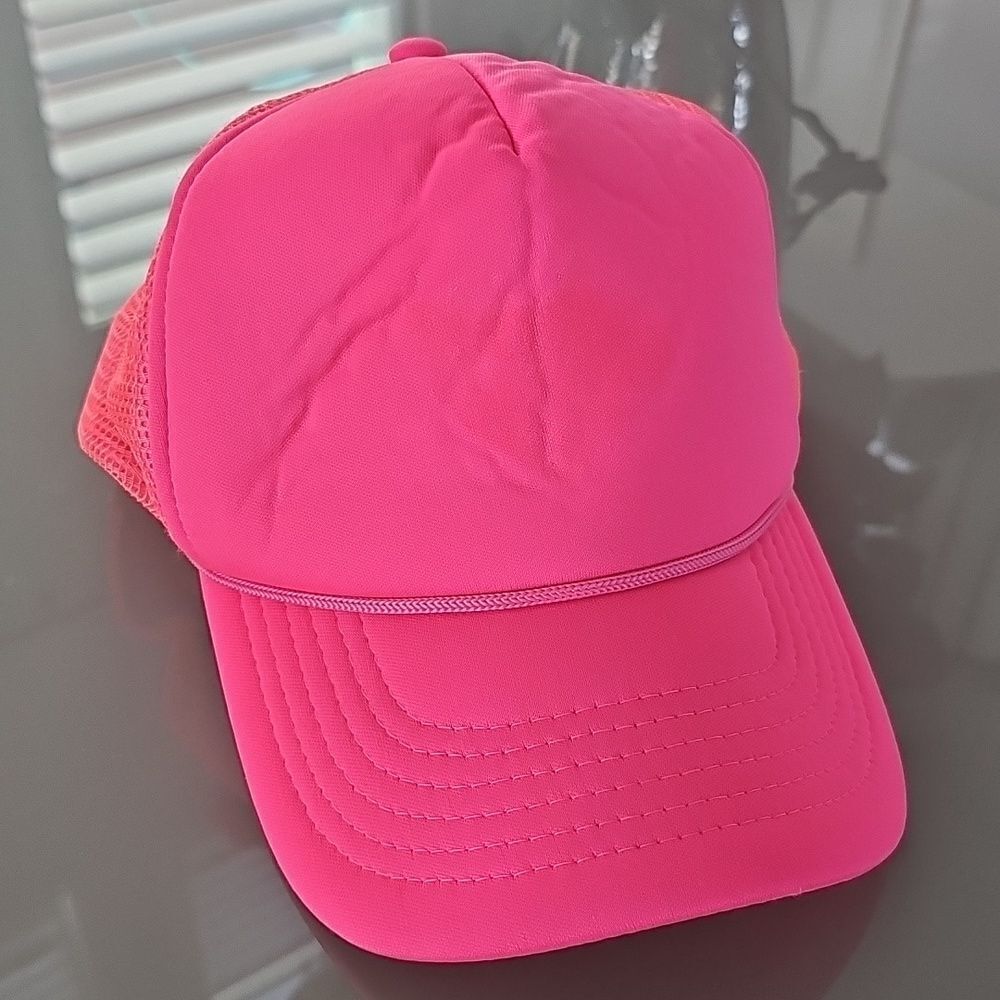 Hot pink hat OSFA - Picture 6 of 6